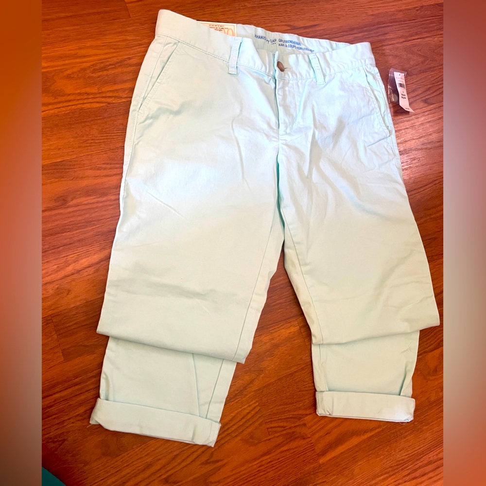 NWT Mint Green Khaki Ankle Pants